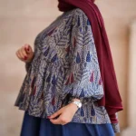 باتیک هندی کاج قرمز - تصویر 3