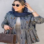 باتیک هندی گل نارنجی - تصویر 3