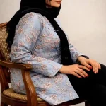 ژاکارد طلا کوب گل برجسته - تصویر 4
